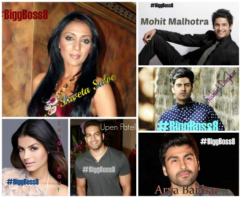 First 6 confirmed contestants of #BiggBoss8
